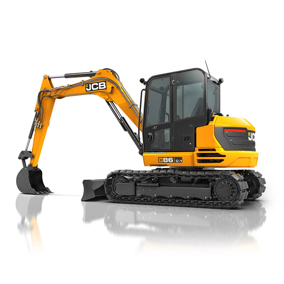 KA Lloyd Plant Hire - JCB 86C-1 8 tonne Excavator
